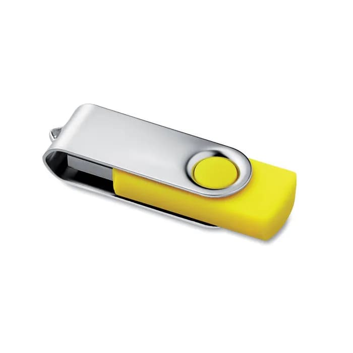 Techmate. USB flash 4GB - TECHMATE PENDRIVE - Gelb