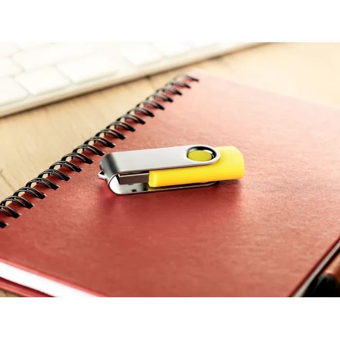 Techmate. USB flash 16GB - TECHMATE PENDRIVE - Gelb