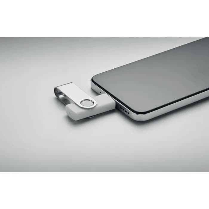 USB Stick 16GB 3.0 type C         MO1401 - COLODRI - Weiß