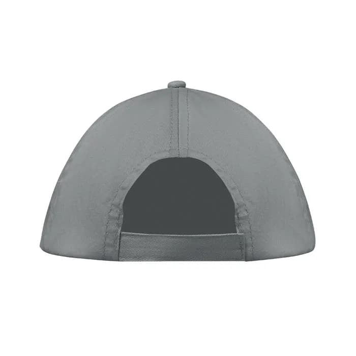 BASEBALL CAP 5 PANELS 160G/M² - BUZZ - Grau