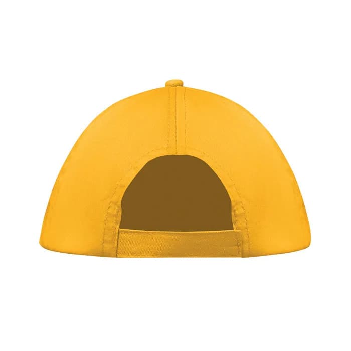 BASEBALL CAP 5 PANELS 160G/M² - BUZZ - Gelb