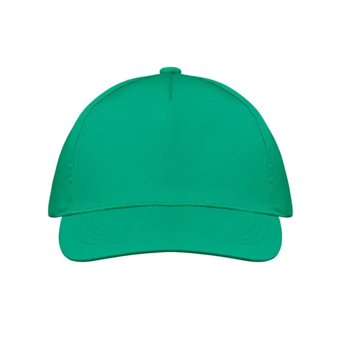 BASEBALL CAP 5 PANELS 160G/M² - BUZZ - Grün