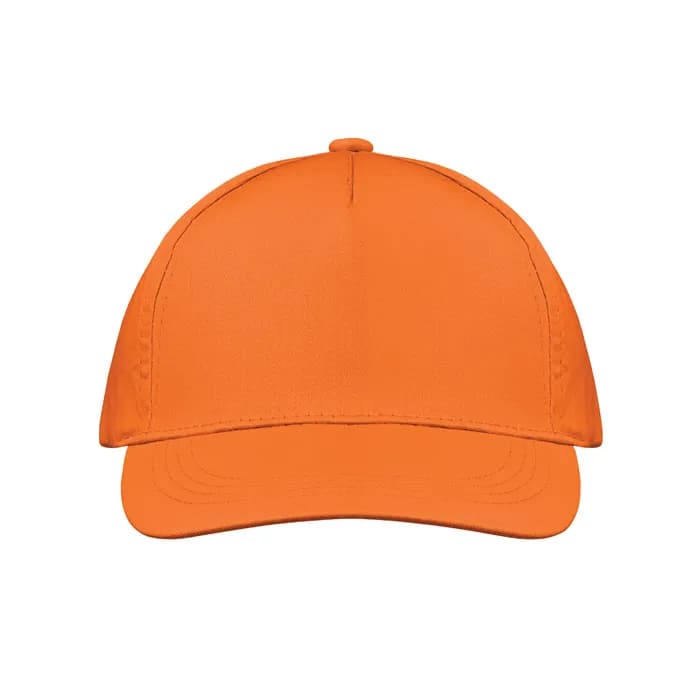 BASEBALL CAP 5 PANELS 160G/M² - BUZZ - Orange