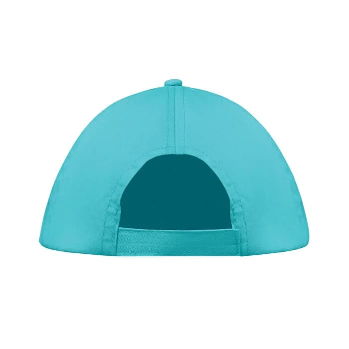 BASEBALL CAP 5 PANELS 160G/M² - BUZZ - Türkis