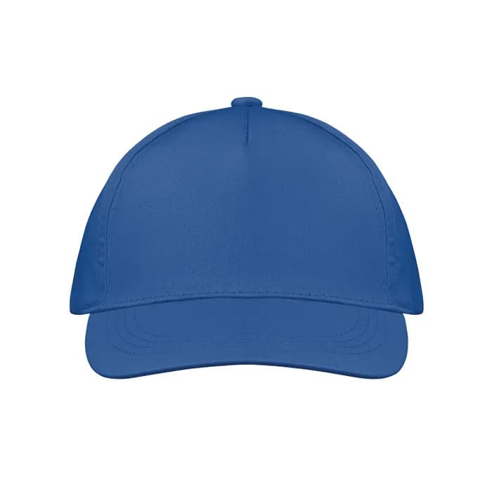 BASEBALL CAP 5 PANELS 160G/M² - BUZZ - Königsblau