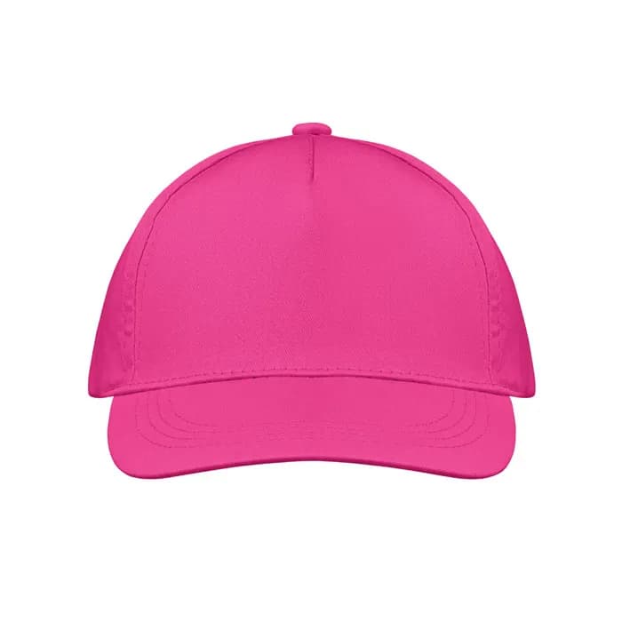 BASEBALL CAP 5 PANELS 160G/M² - BUZZ - Fuchsie