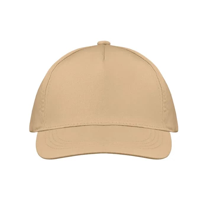BASEBALL CAP 5 PANELS 160G/M² - BUZZ - Elfenbein