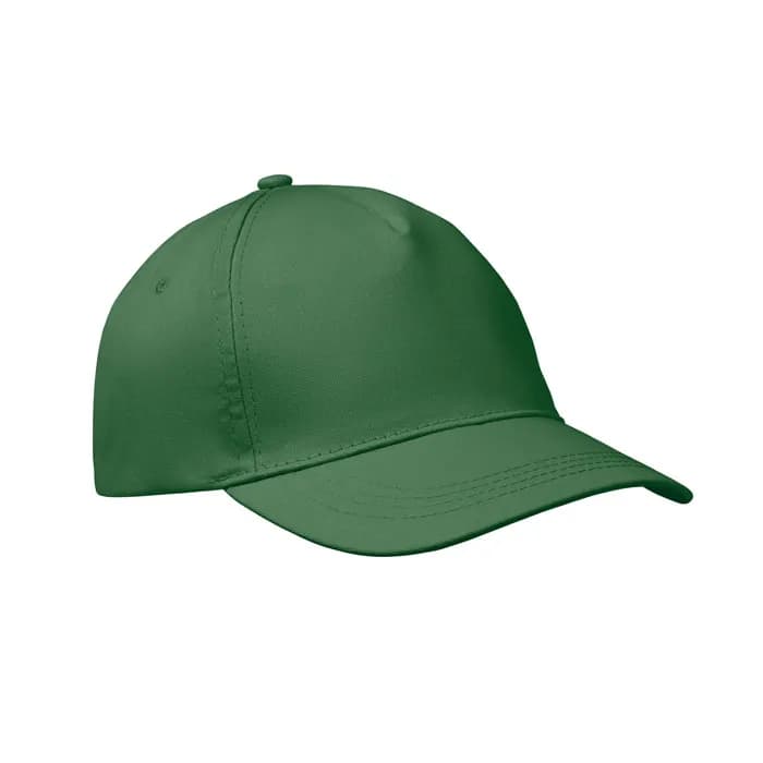 BASEBALL CAP 5 PANELS 160G/M² - BUZZ - Dunkelgrün