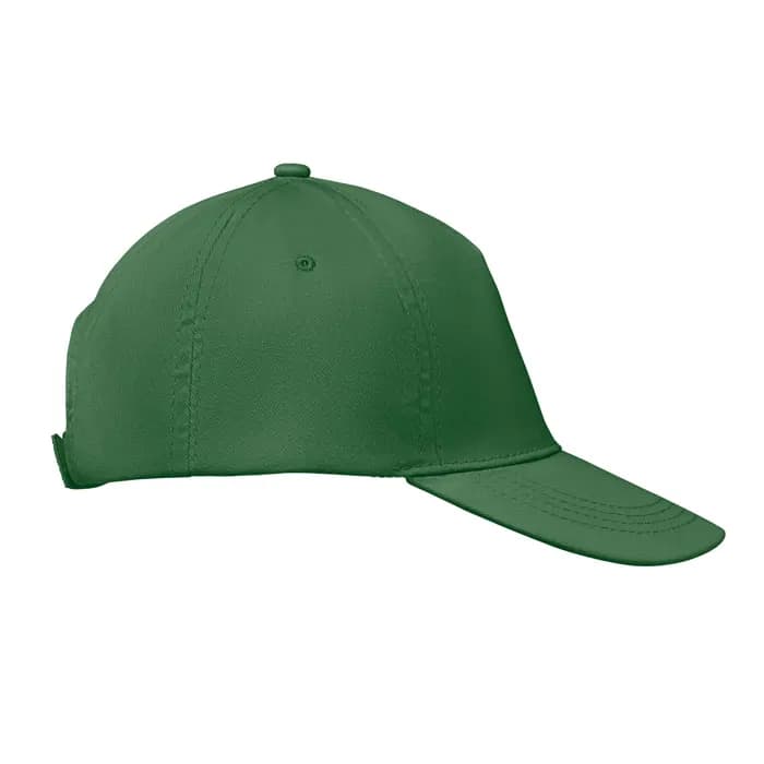 BASEBALL CAP 5 PANELS 160G/M² - BUZZ - Dunkelgrün