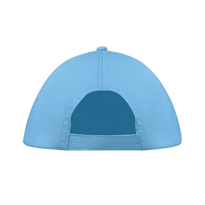 BASEBALL CAP 5 PANELS 160G/M² - BUZZ - Babyblau