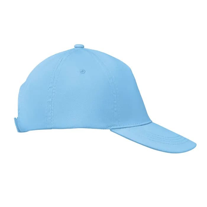 BASEBALL CAP 5 PANELS 160G/M² - BUZZ - Babyblau