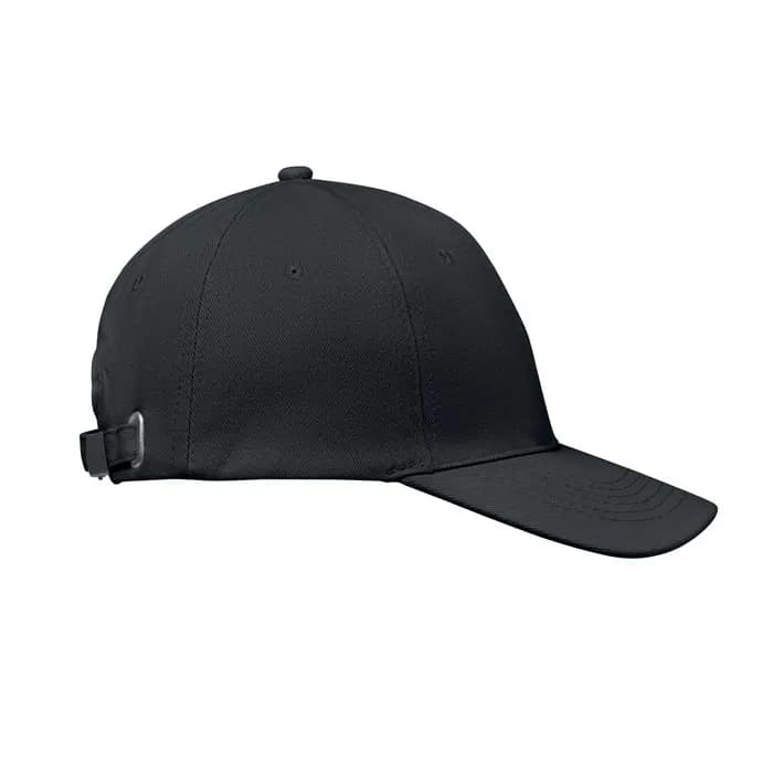 BASEBALL CAP 6 PANELS 260G/M² - BUFFALO - Schwarz