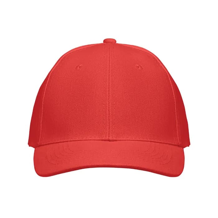 BASEBALL CAP 6 PANELS 260G/M² - BUFFALO - Rot