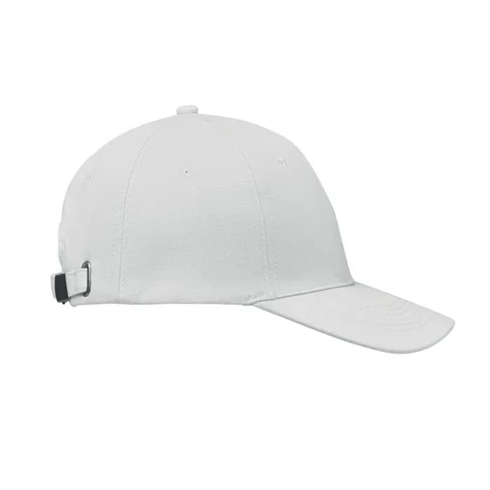 BASEBALL CAP 6 PANELS 260G/M² - BUFFALO - Weiß