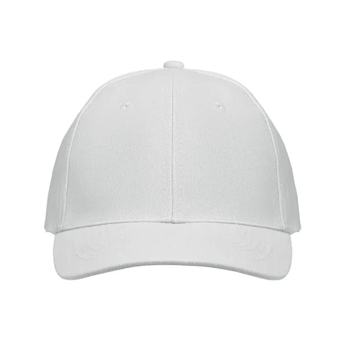 BASEBALL CAP 6 PANELS 260G/M² - BUFFALO - Weiß