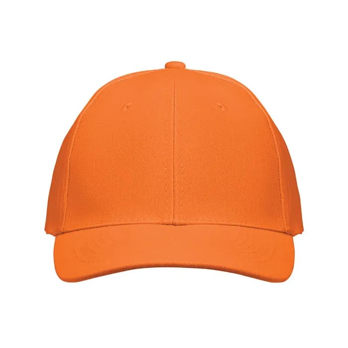 BASEBALL CAP 6 PANELS 260G/M² - BUFFALO - Orange