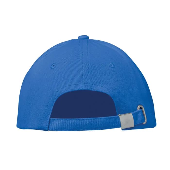 BASEBALL CAP 6 PANELS 260G/M² - BUFFALO - Weiß/blau