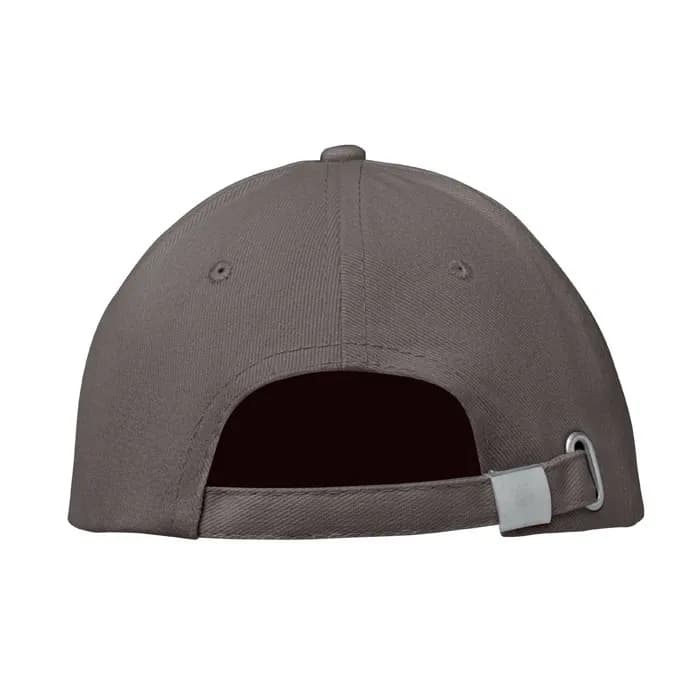 BASEBALL CAP 6 PANELS 260G/M² - BUFFALO - Dunkelgrau/Grau