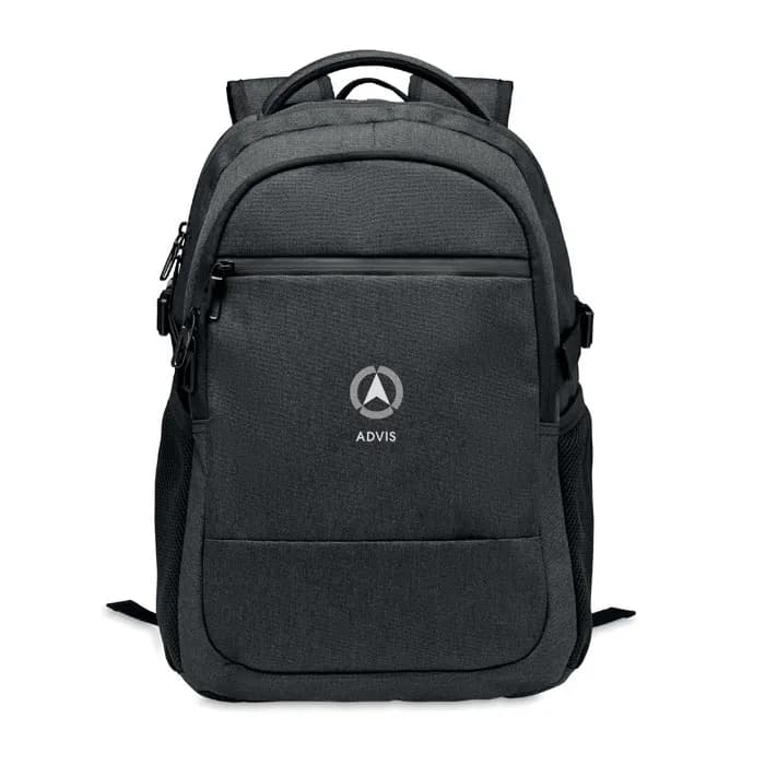 Laptop-Rucksack 600D RPET - HANA - Schwarz