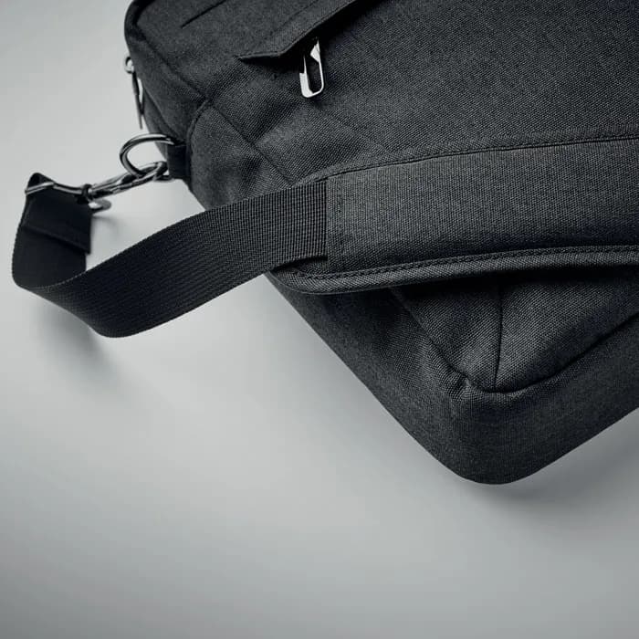 Laptop-Rucksack 600D RPET - ROCKY - Schwarz