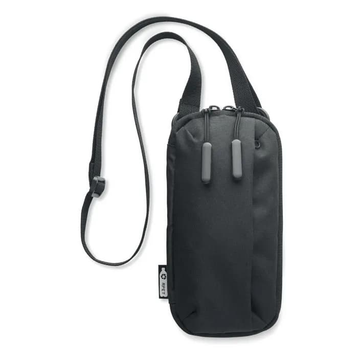 Crossbody-Smartphone-Tasche - VALLEY WALLET - Schwarz