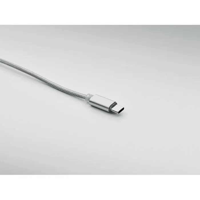 Ladekabel 2in1 - CABLONG - Silber