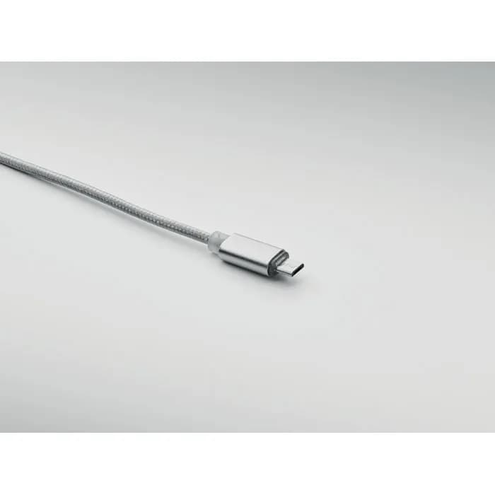 Ladekabel 2in1 - CABLONG - Silber