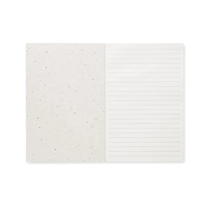 DIN A5 Notizbuch Samenpapier - SEED BOOK - Weiß