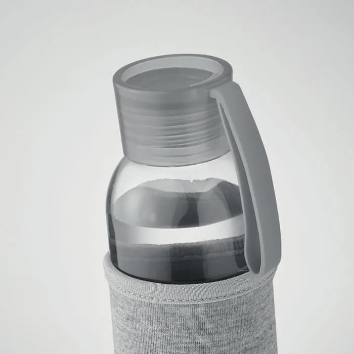 Flasche recyceltes Glas 500 ml - EBOR - Steingrau