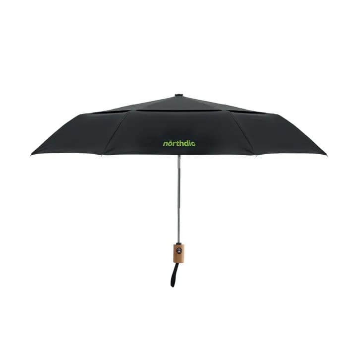 21" Regenschirm - DRIP - Schwarz