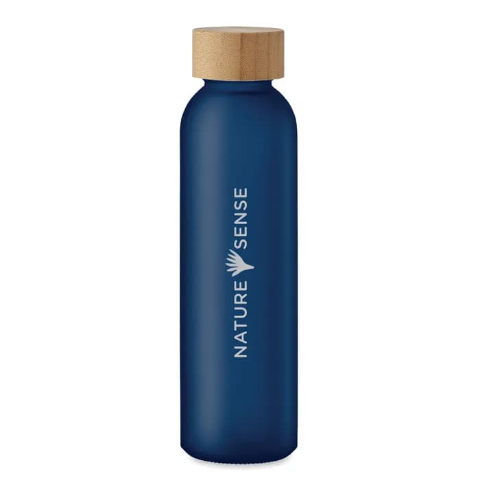 Glasflasche 500 ml - ABE - Transparent Blau