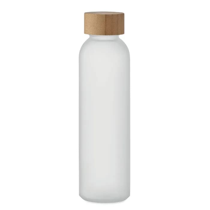 Glasflasche 500 ml - ABE - Transparent Weiß