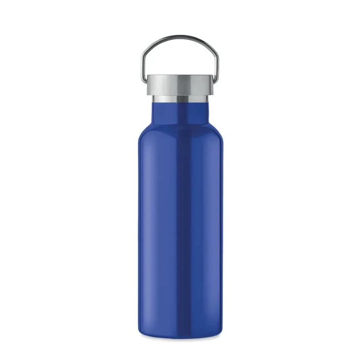 Doppelwandige Flasche 500 ml - FLORENCE - Blau