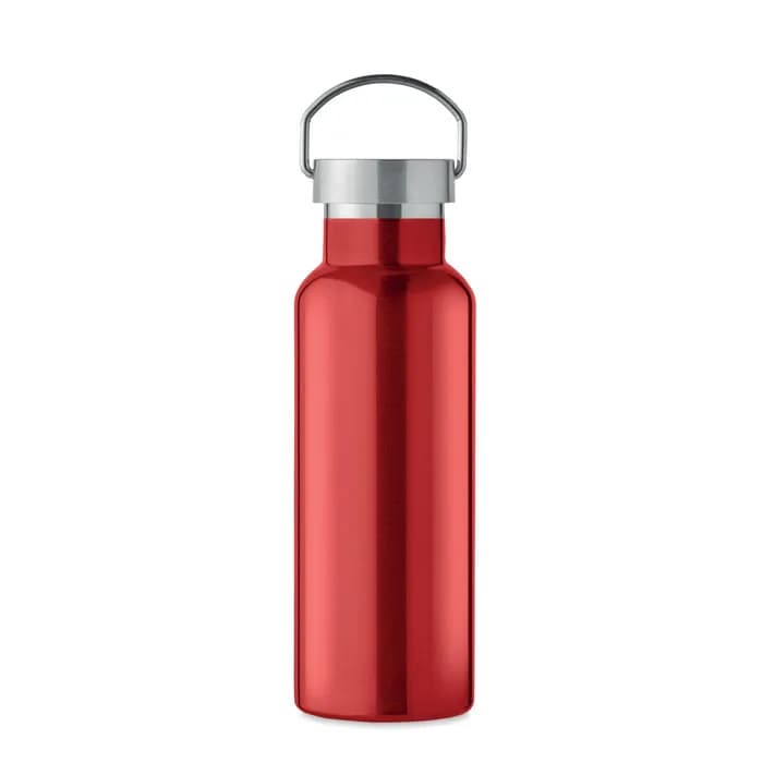 Doppelwandige Flasche 500 ml - FLORENCE - Rot