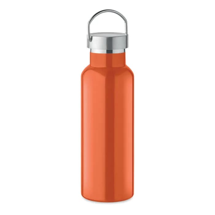 Doppelwandige Flasche 500 ml - FLORENCE - Orange