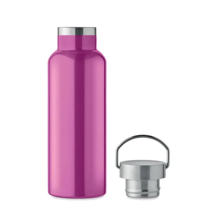 Doppelwandige Flasche 500 ml - FLORENCE - Fuchsie