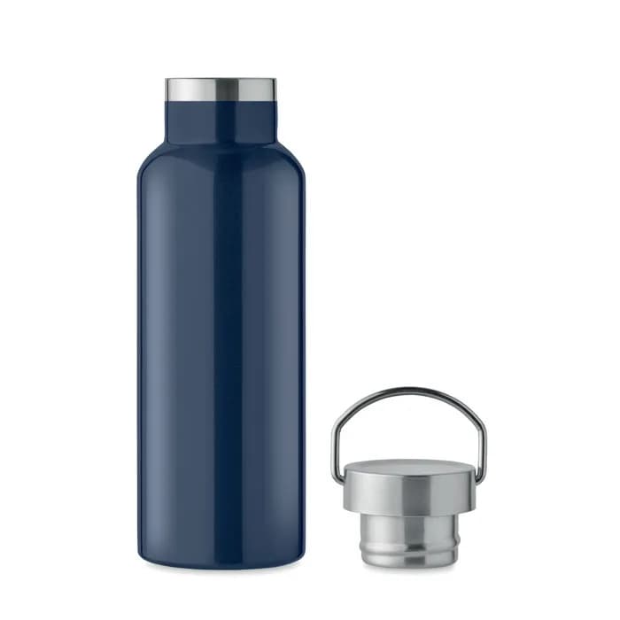 Doppelwandige Flasche 500 ml - FLORENCE - Marineblau