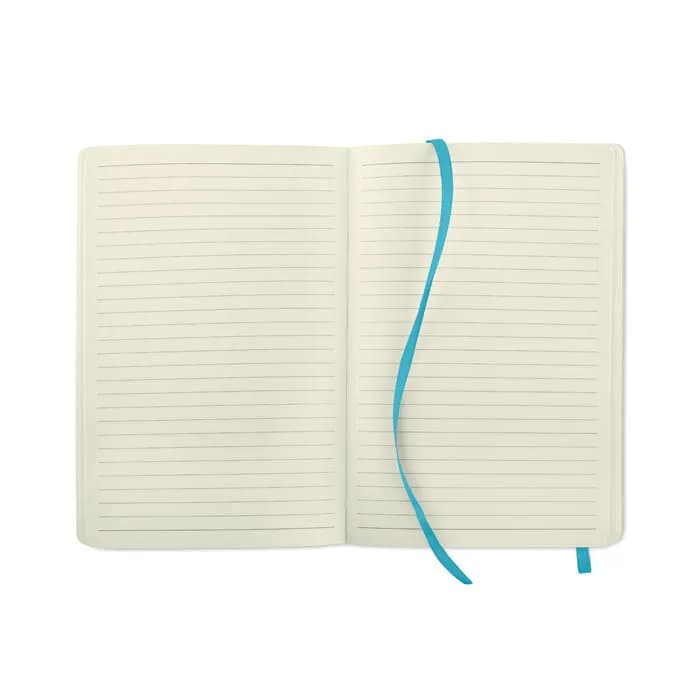 DIN A5 Notizbuch recycelt - BRETA - Türkis