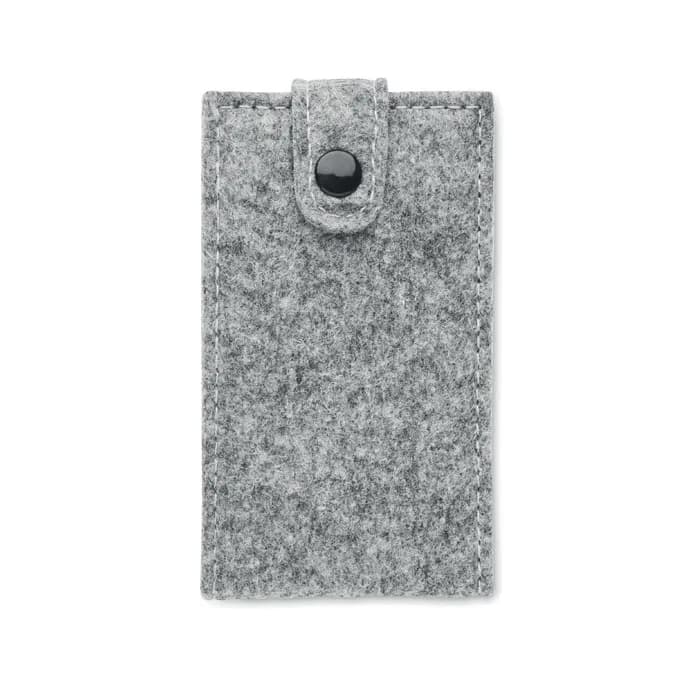 Maniküre-Set RPET-Filz - NAILKIT FELT - Grau