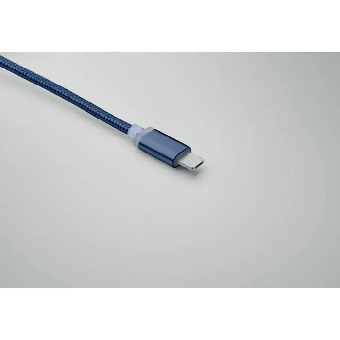 4in1 Ladekabel Typ-C - BLUE - Marineblau