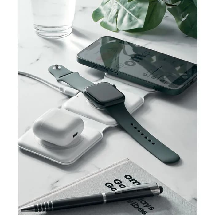 3fach Ladestation - ORIO - Weiß