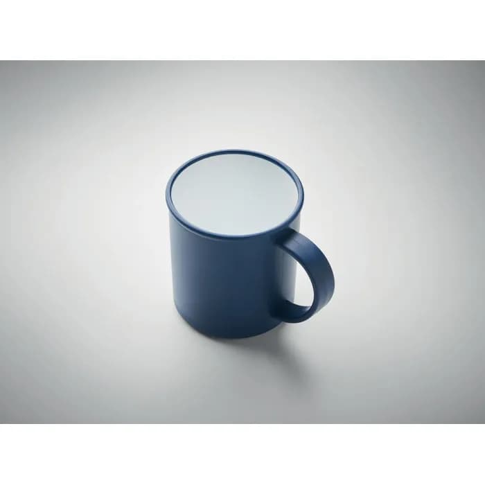 Vintage Kaffeebecher PP - ALAS - Marineblau