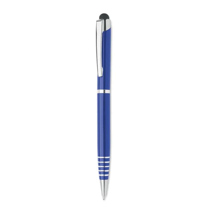 Drehkugelschreiber mit Stylus - FLORINA - Blau