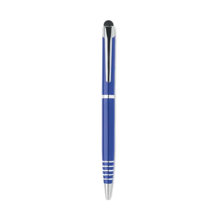 Drehkugelschreiber mit Stylus - FLORINA - Blau