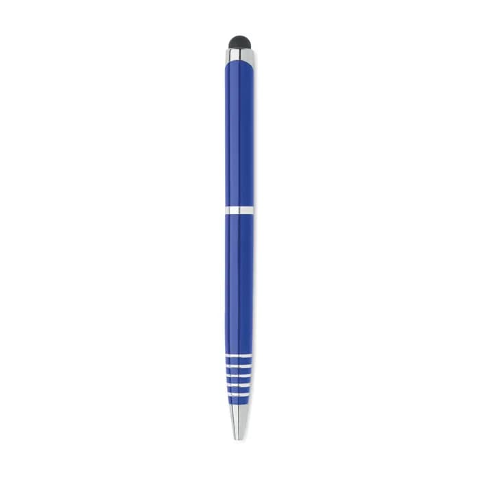 Drehkugelschreiber mit Stylus - FLORINA - Blau