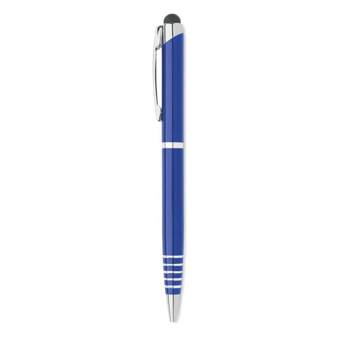 Drehkugelschreiber mit Stylus - FLORINA - Blau