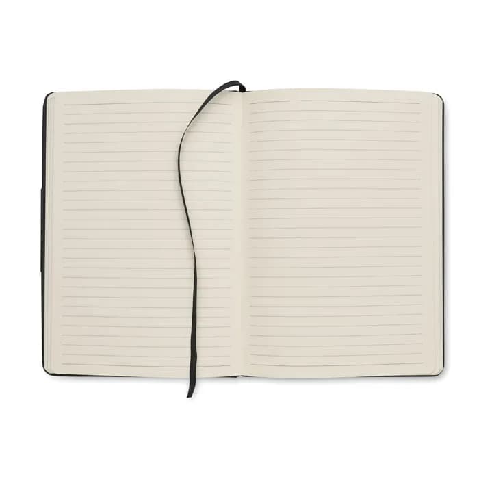 Set Notizbuch mit Flasche - YOKOSO - Schwarz