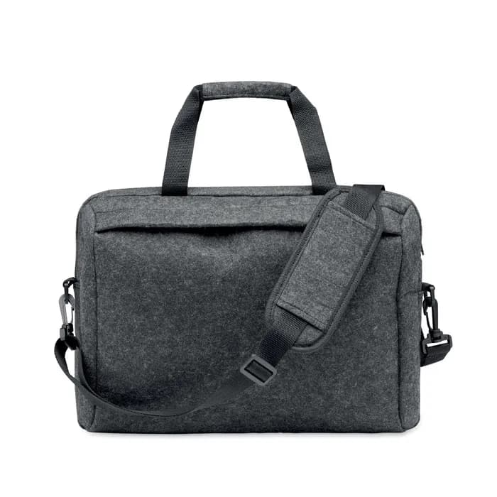 13" Laptop Tasche RPET-Filz - PLANA - Steingrau