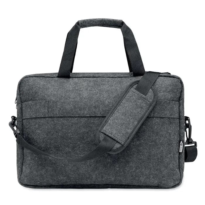 13" Laptop Tasche RPET-Filz - PLANA - Steingrau