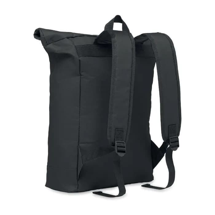 Rolltop-Rucksack 600D - IREA - Schwarz